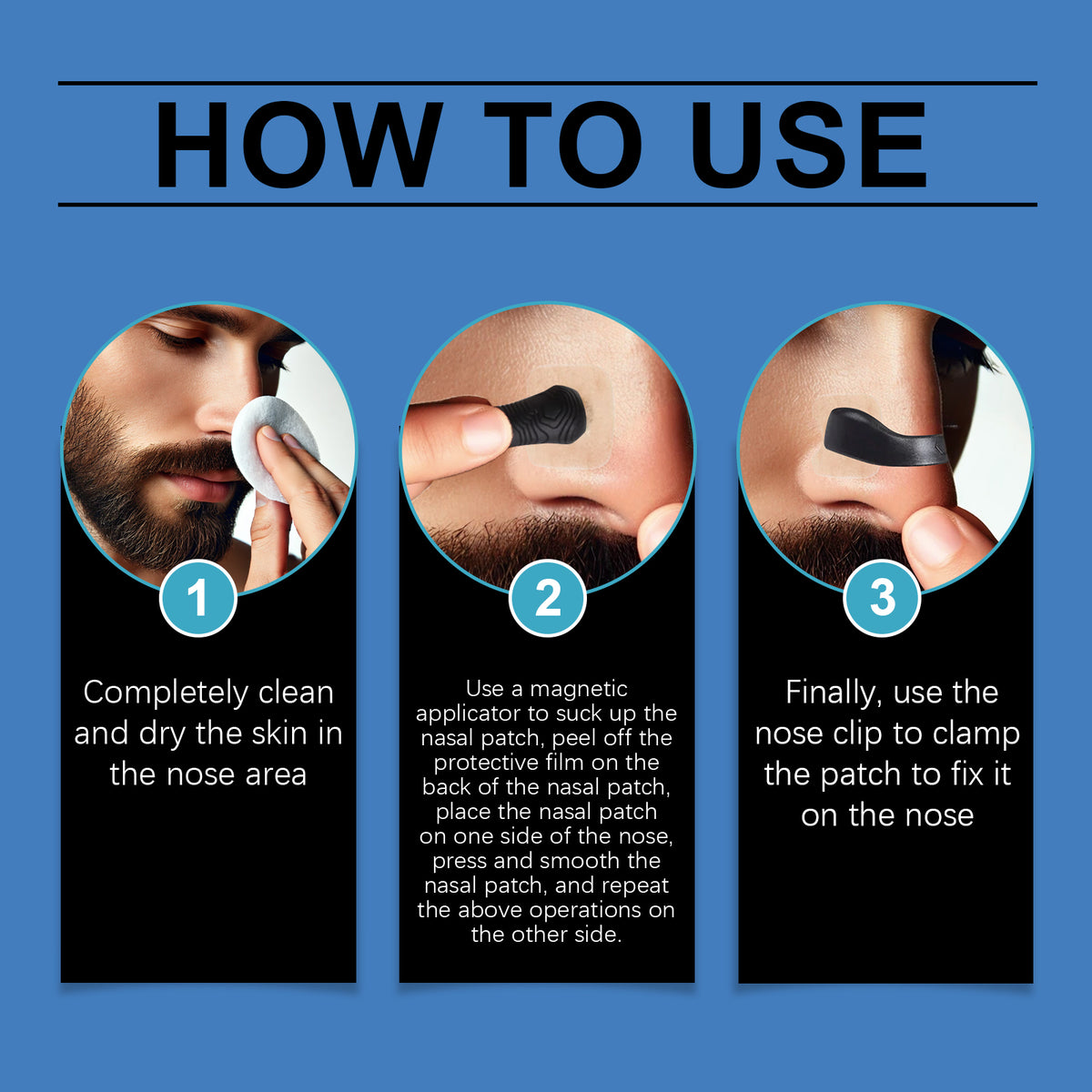 Nasal Patch & Nose Clip Sleep Accessory Set