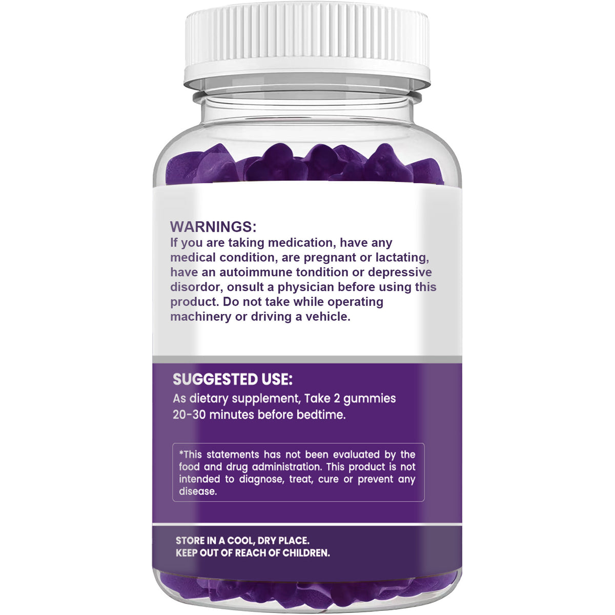 Melatonin & Biotin Gummies - 60 Count