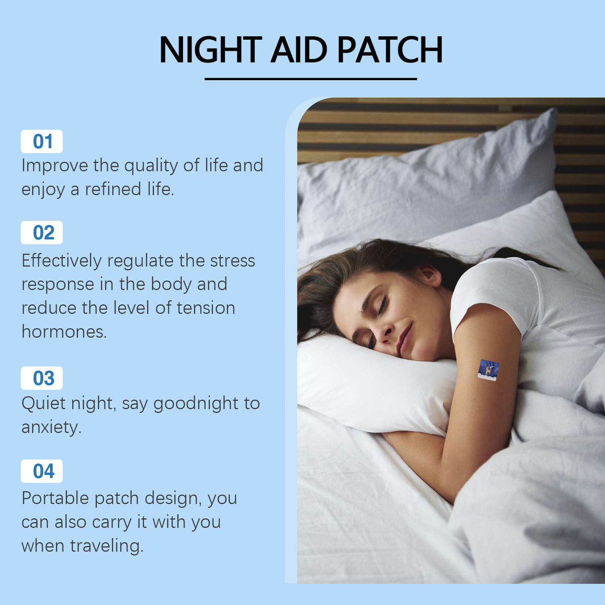 Lavender, Magnesium & Coconut Oil Body Patches