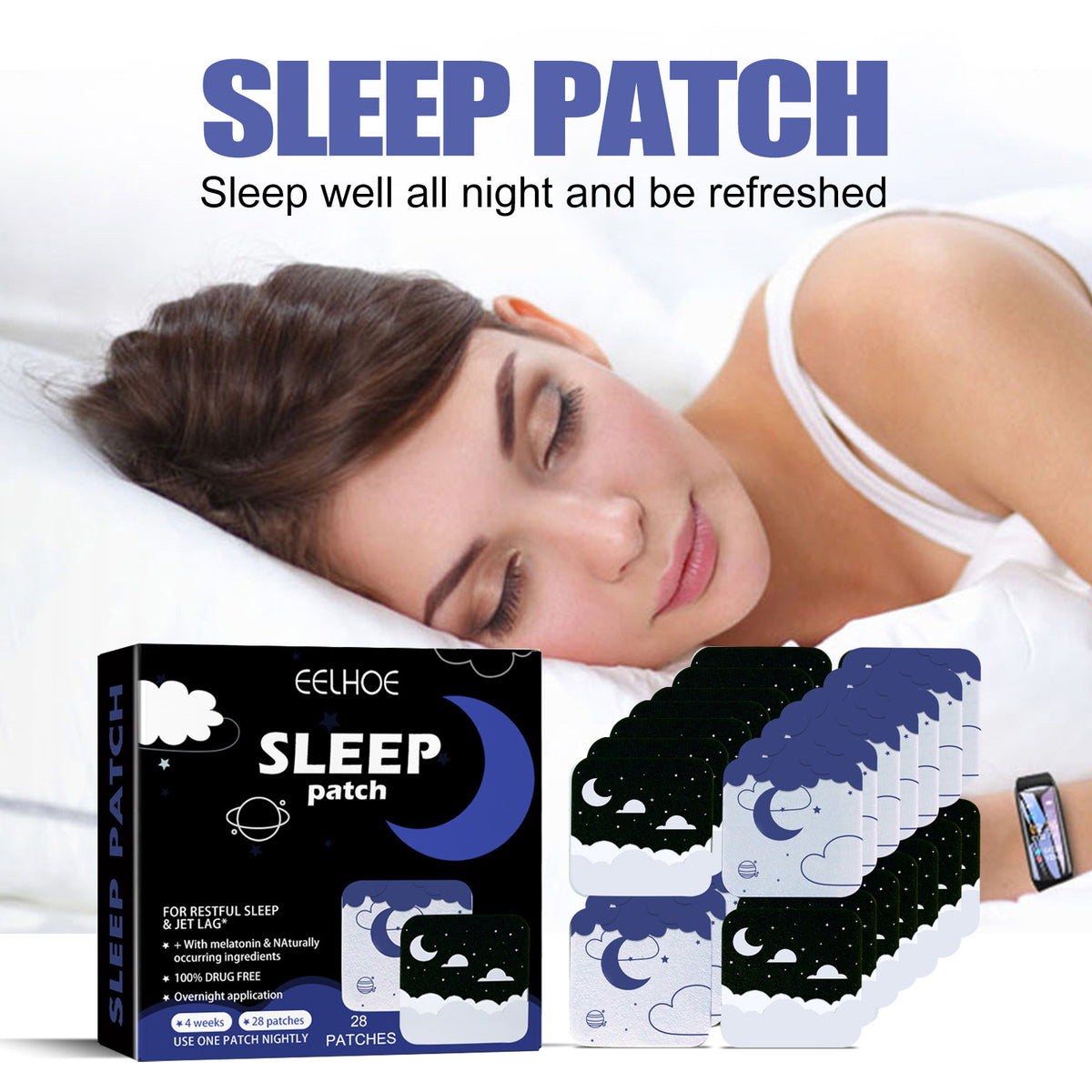 Valerian Root, Hops & Magnesium Body Patches