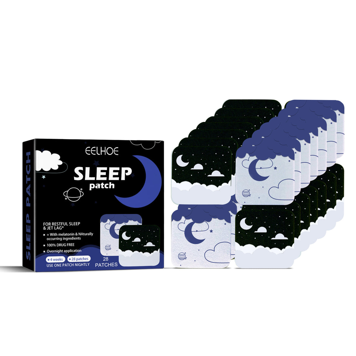 Magnesium, Valerian Root & Hops Body Patches
