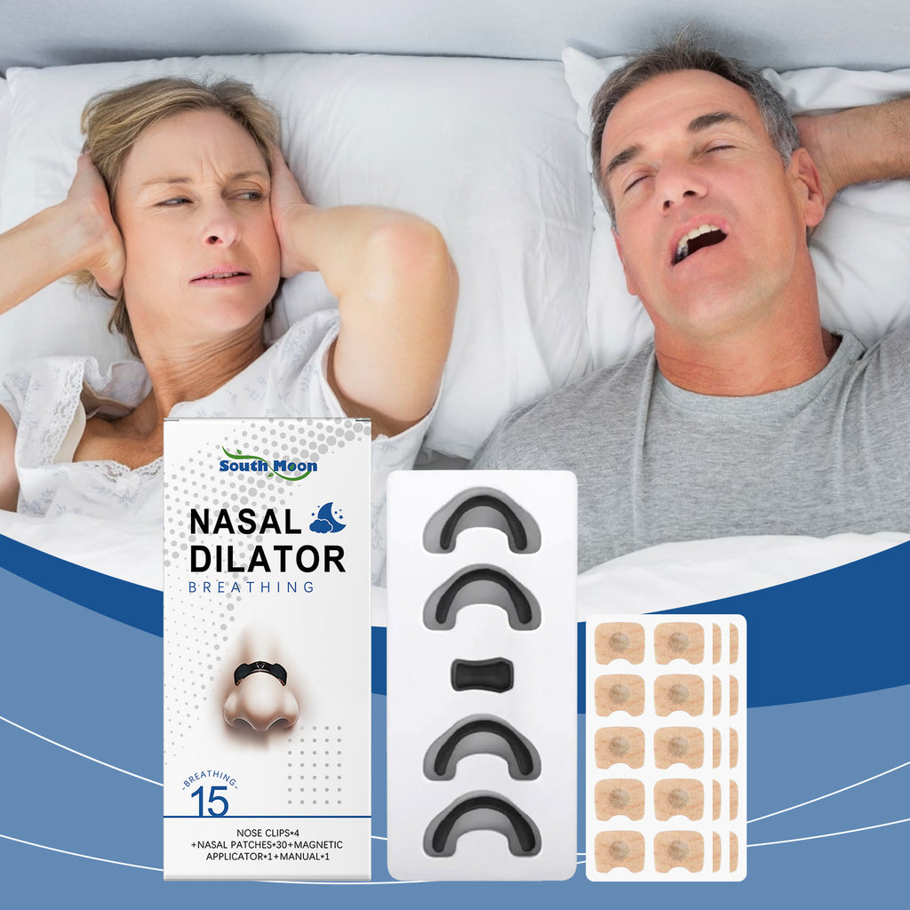 Nasal Patch & Nose Clip Sleep Accessory Set