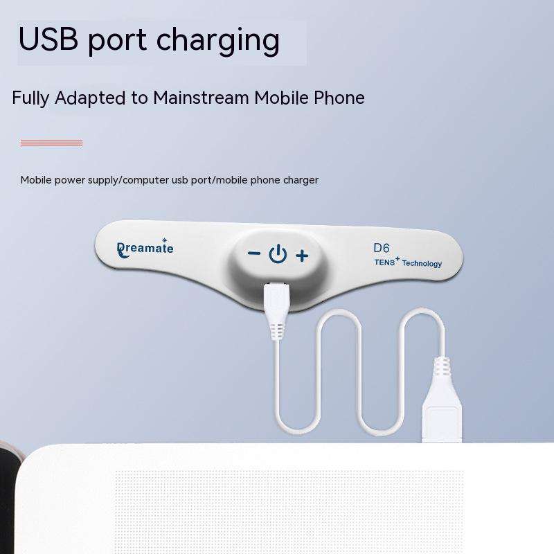 Rechargeable Low-Frequency Pulse Relaxation Headband