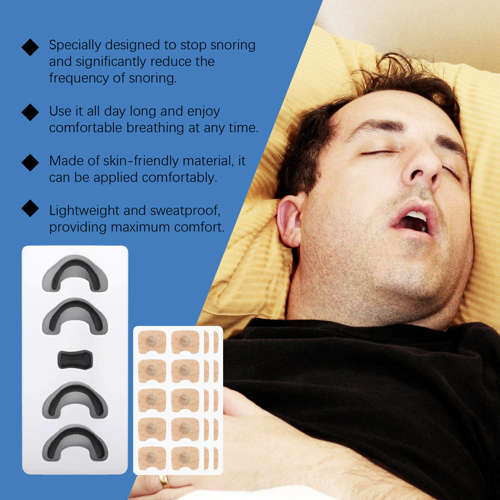 Nasal Patch & Nose Clip Sleep Accessory Set