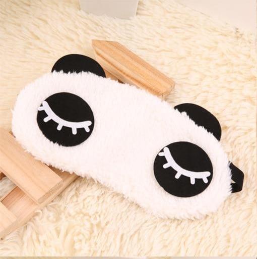 Panda & Eyelash Travel Sleep Mask
