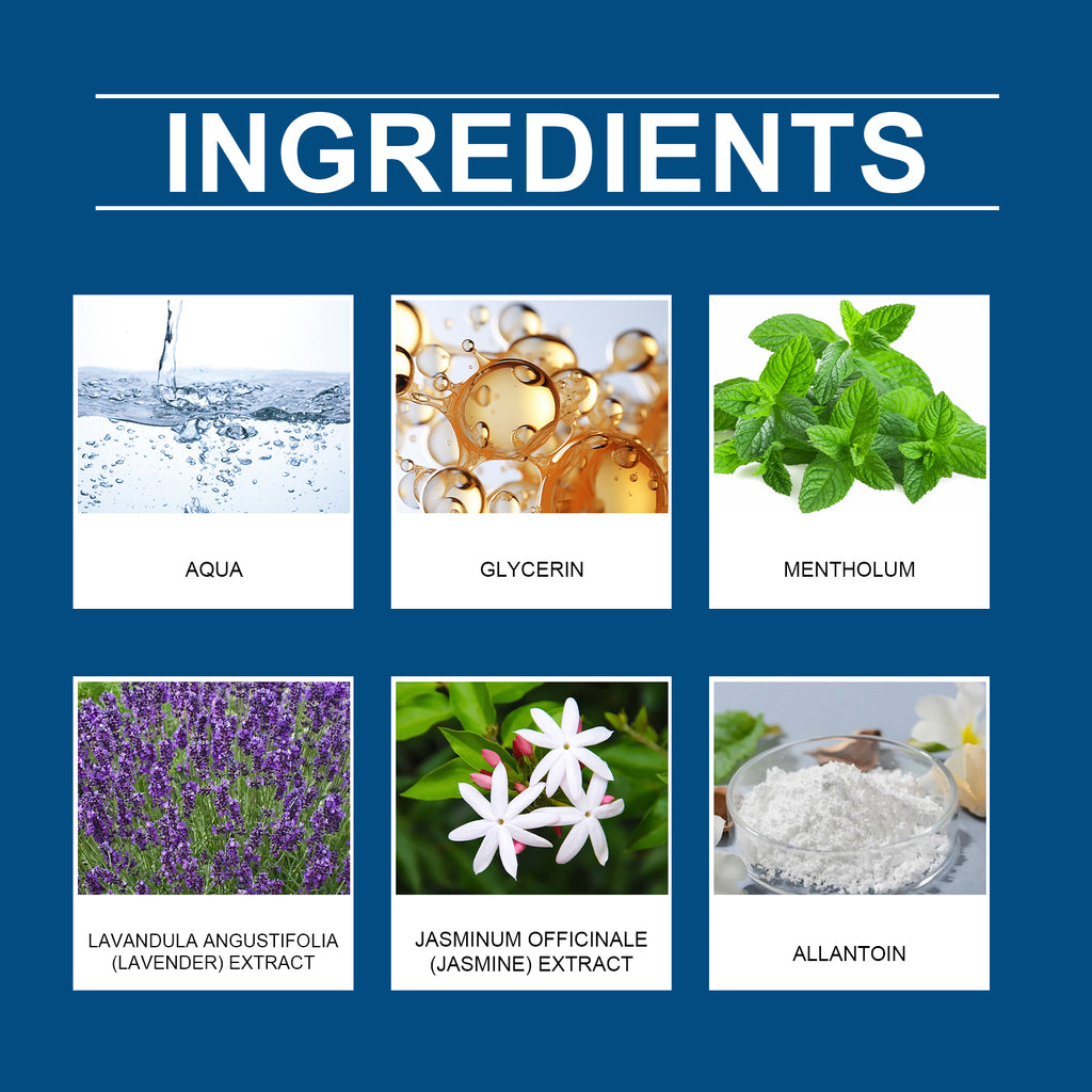 Lavender, Menthol & Glycerin Body Patches