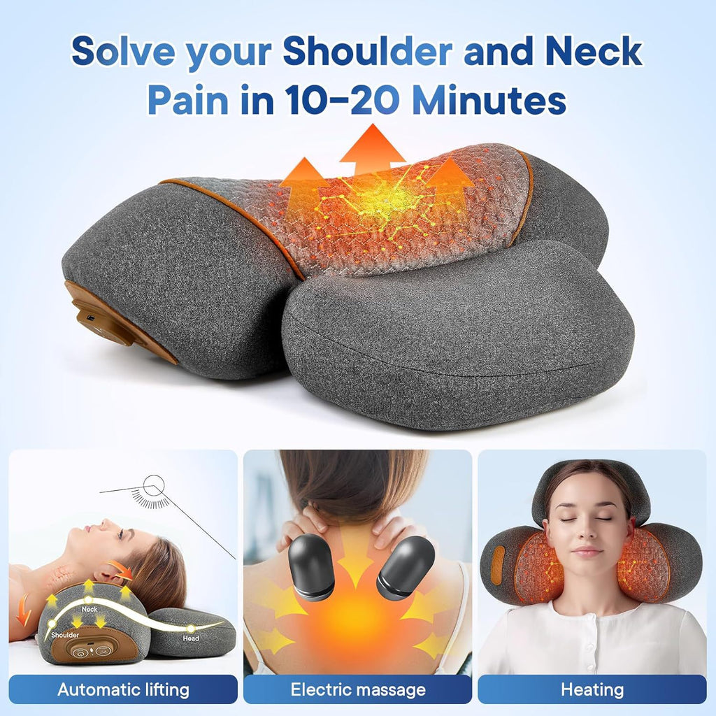 Electric Neck & Shoulder Massage Pillow