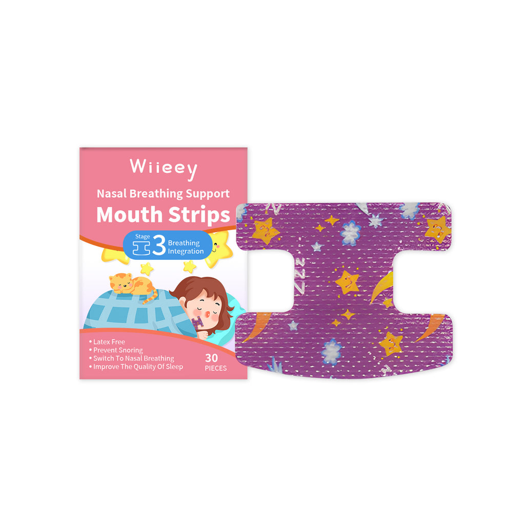 Children's Adhesive Mouth Patches - 3 Stages
