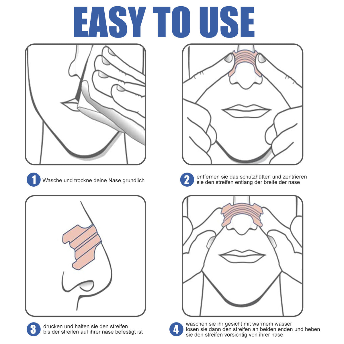 Herbal Nasal Strips with Rhodiola, Licorice & Burdock