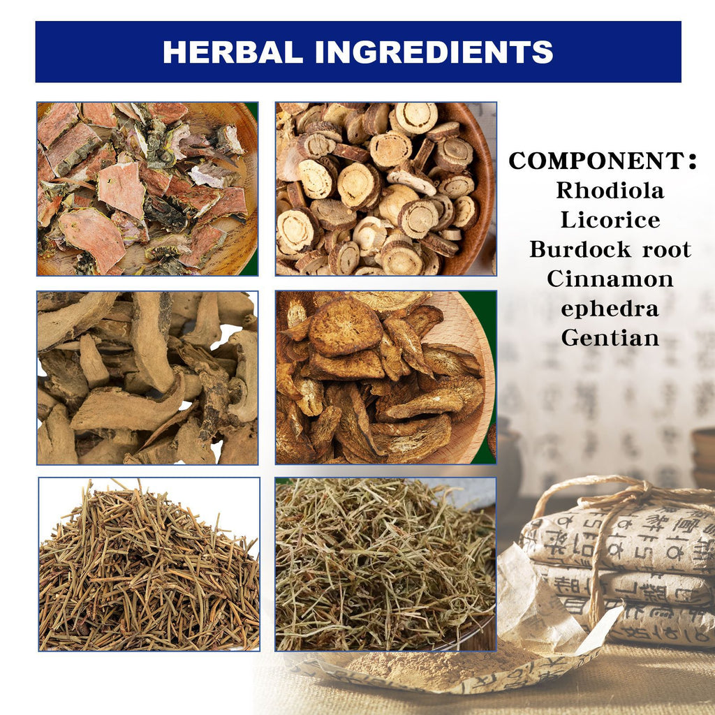 Herbal Nasal Strips with Rhodiola & Burdock Root
