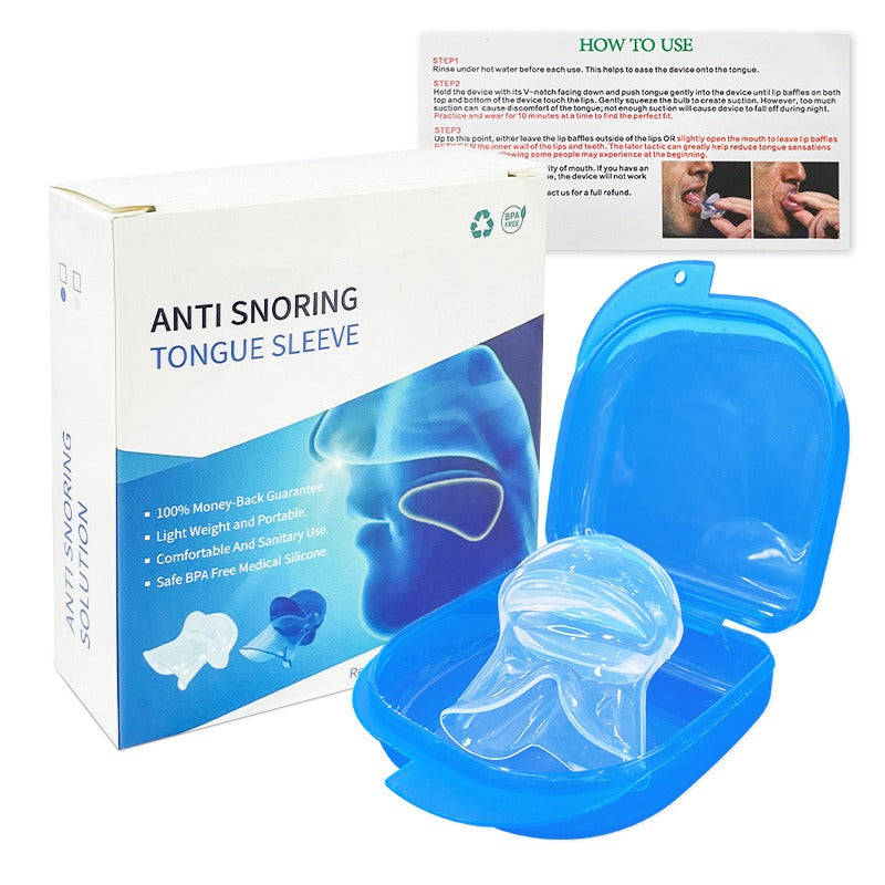Reusable Silicone Tongue Stabilizing Mouthpiece