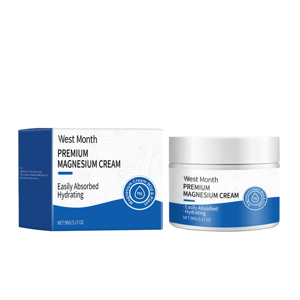 Lavender Magnesium Body Cream with Aloe & Vitamin E