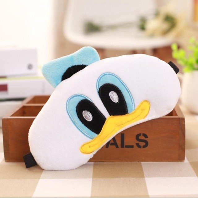 Plush Character Travel Sleep Mask