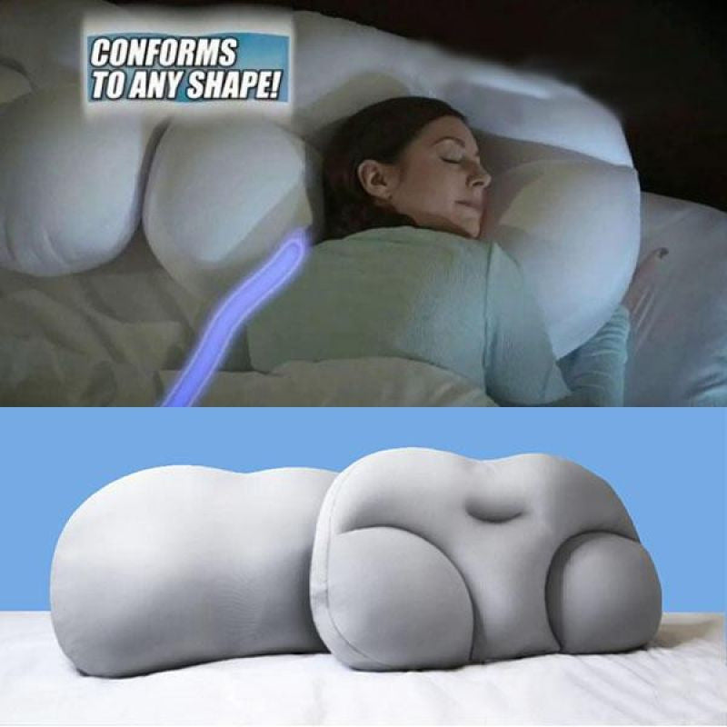 Contoured Neck & Lumbar Support Pillow