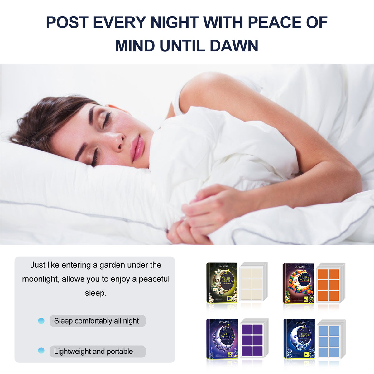 Aromatherapy Scent Patches for Pillow & Clothing