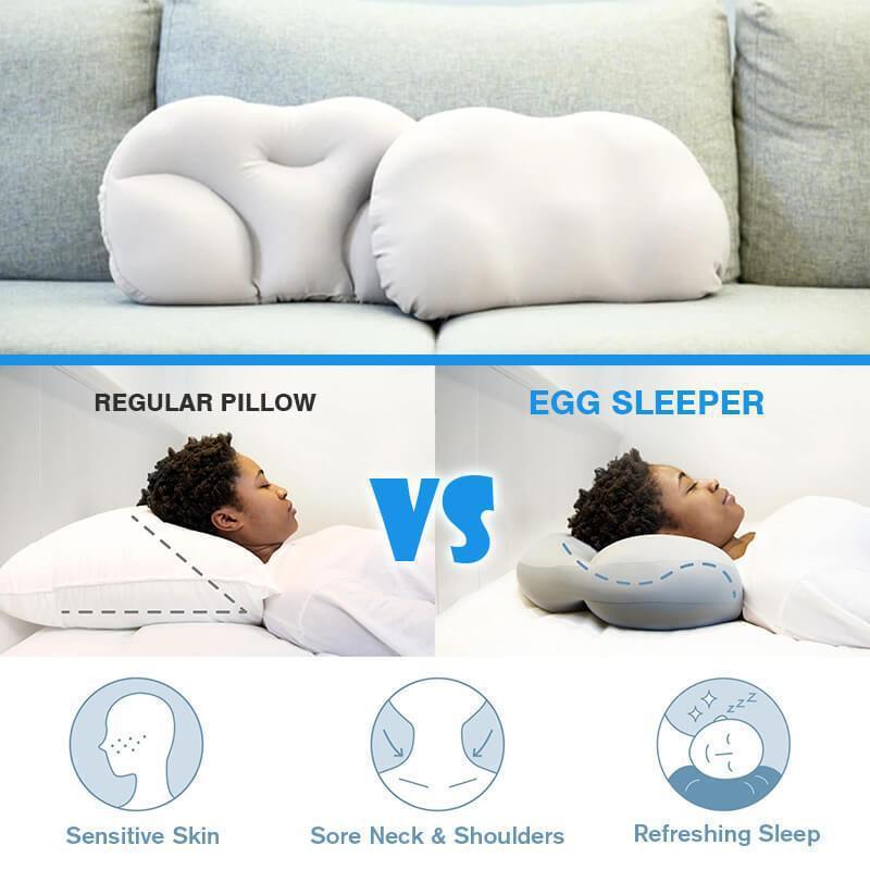 Contoured Neck & Lumbar Support Pillow