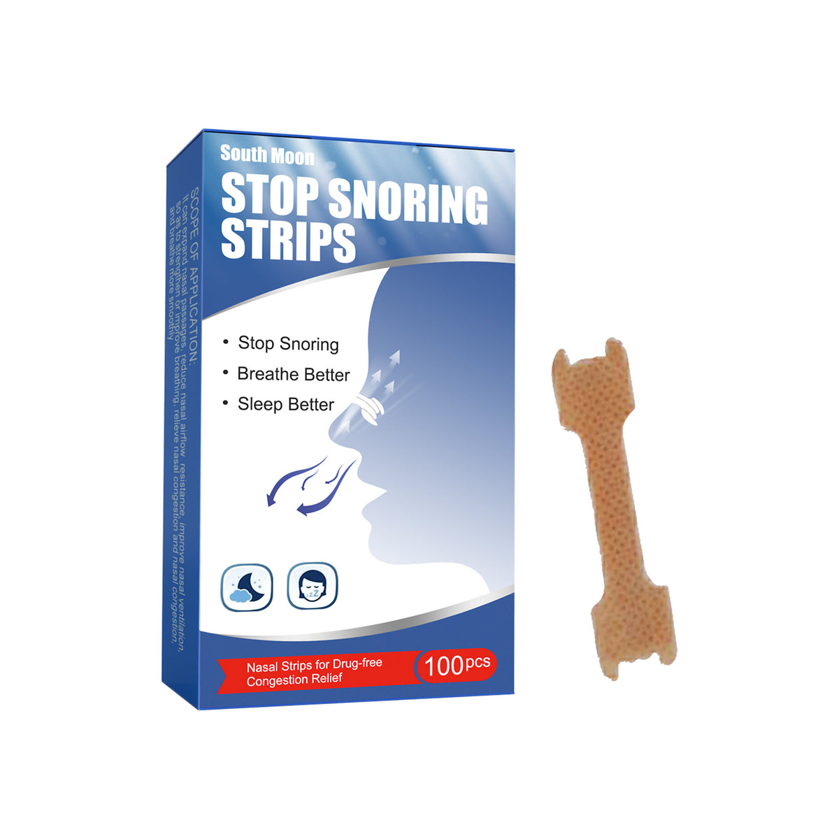 Herbal Nasal Strips with Rhodiola, Licorice & Burdock