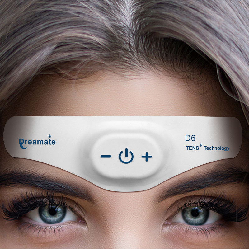 Rechargeable Low-Frequency Pulse Relaxation Headband