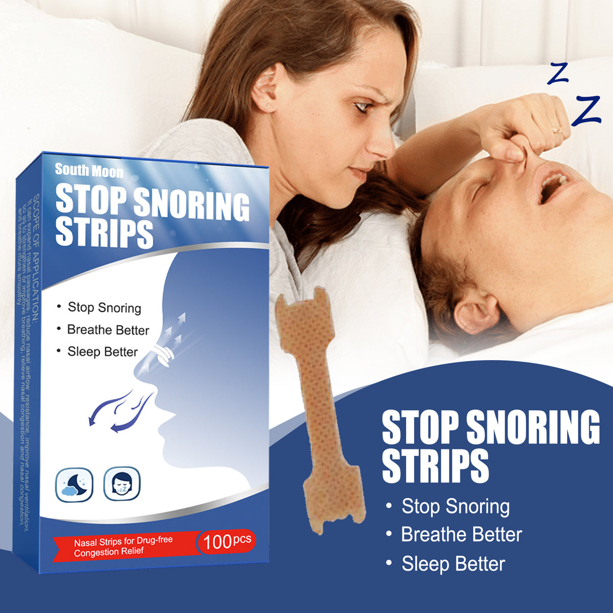 Herbal Nasal Strips with Rhodiola, Licorice & Burdock