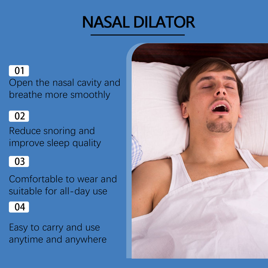 Nasal Patch & Nose Clip Sleep Accessory Set