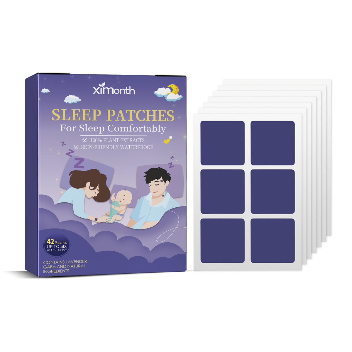 Lavender & Menthol Bedtime Body Patches