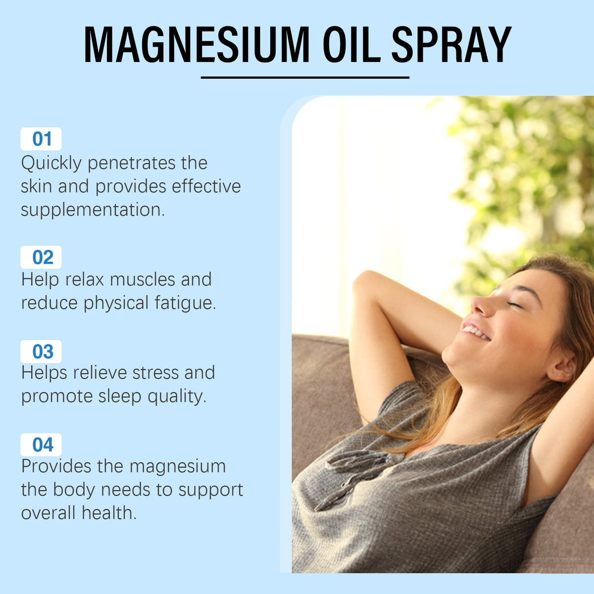Magnesium & Tea Tree Oil Bedtime Body Spray