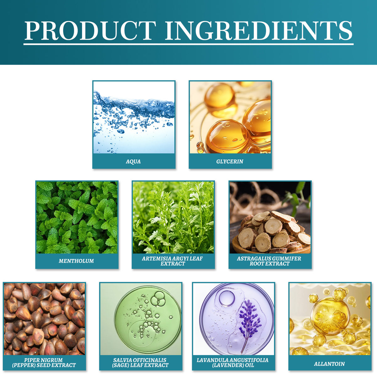 Mugwort, Menthol & Glycerin Temple Patches
