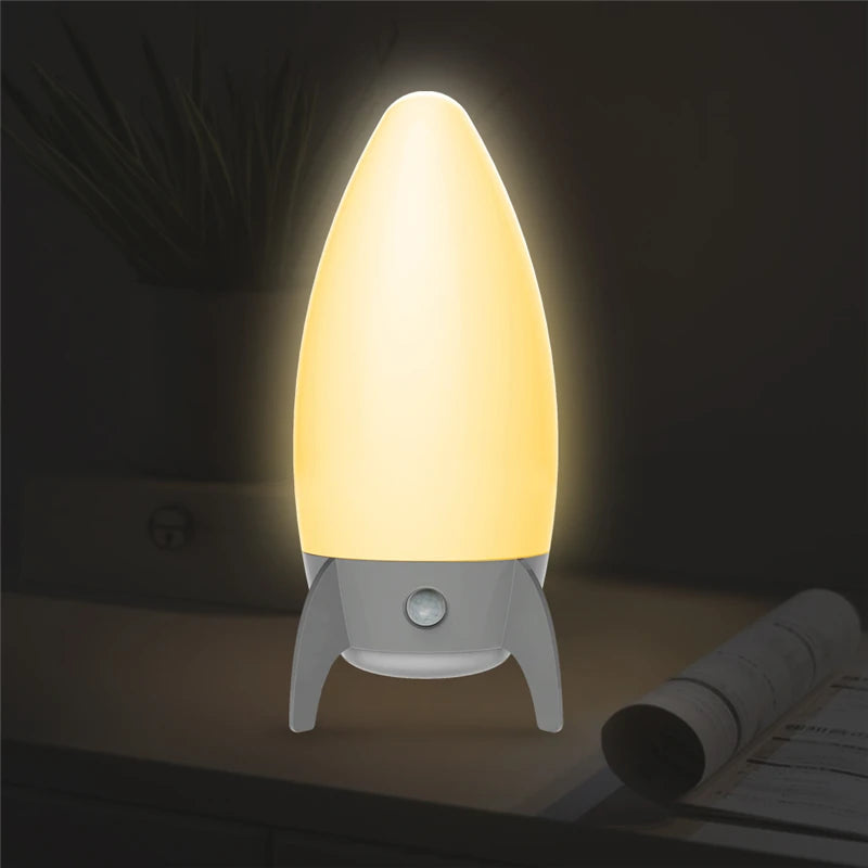 RGB Rocket Bedside Night Light