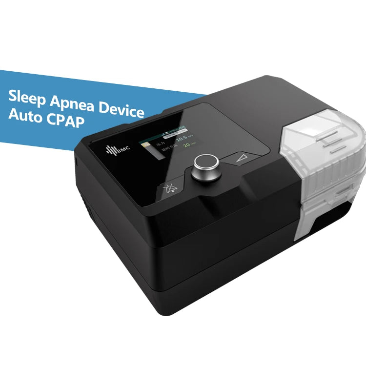 Auto CPAP Sleep Apnea Machine Heated Humidifier Quiet Breathing Device Portable Home Use