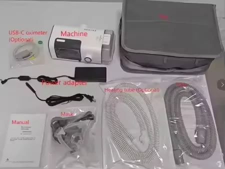 Auto-S CPAP/APAP Machine with Heated Tubing