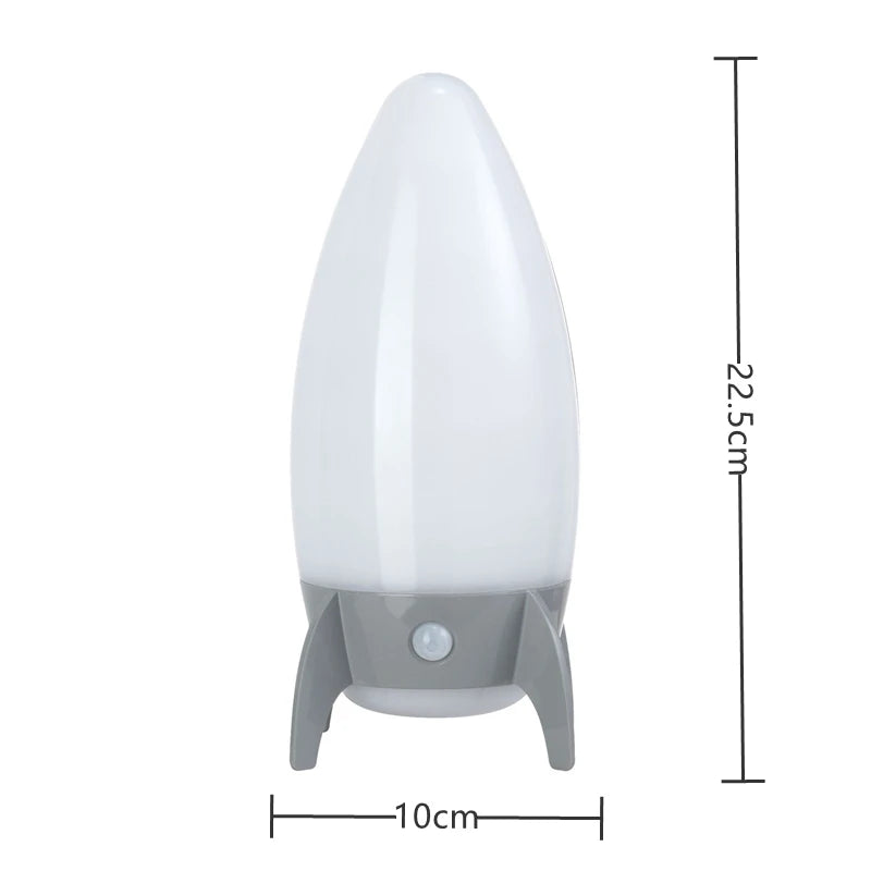 RGB Rocket Bedside Night Light