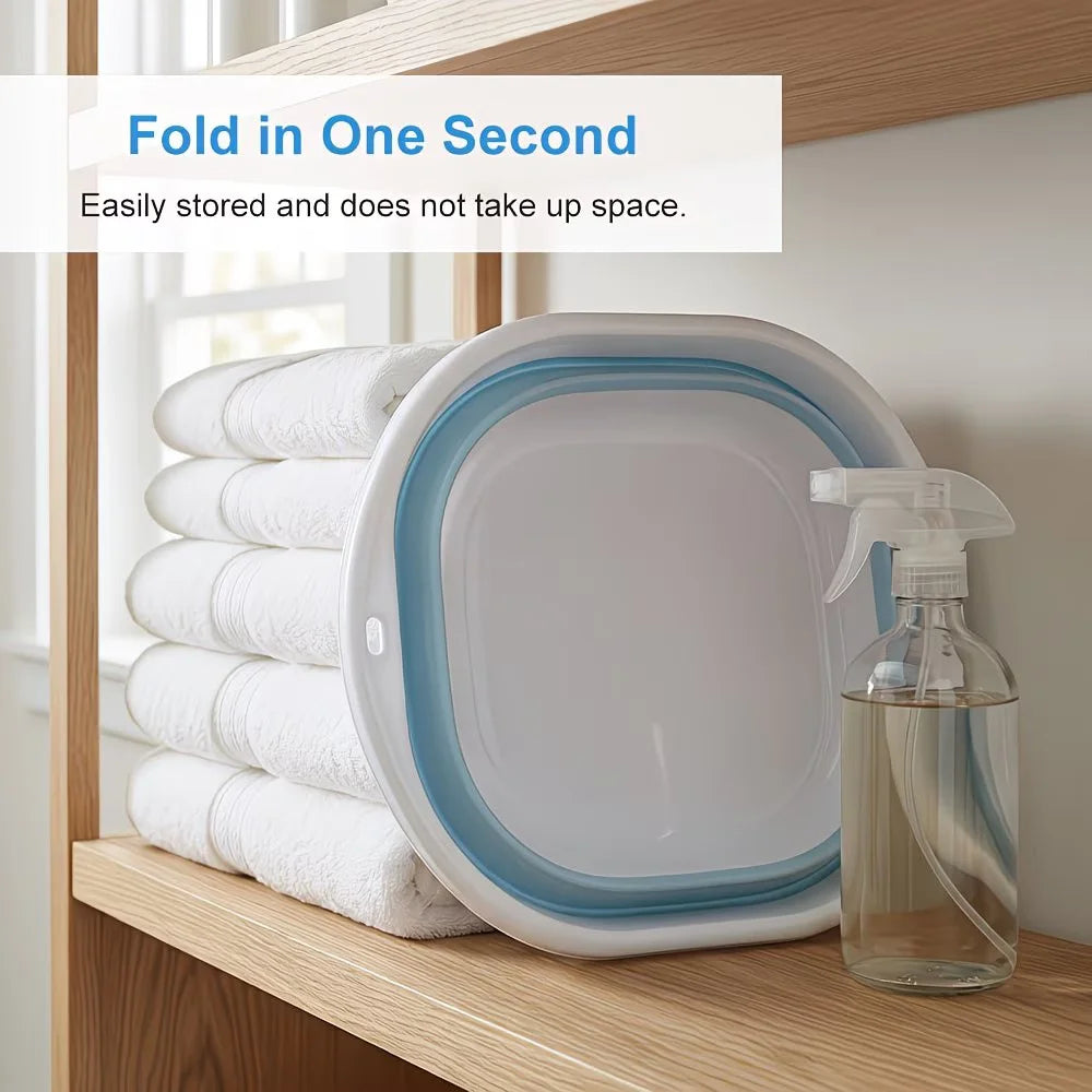 Cpap Cleaning Kit, Used for Cleaning Tubing, Masks, Headgear, and Straps, 1 Tubing Cleaning Brush, 1 Cpap Hook, 1 Foldable Washbasin, Cpap Supplies, Compatible with Standard Tubes with a Diameter of 15-22mm