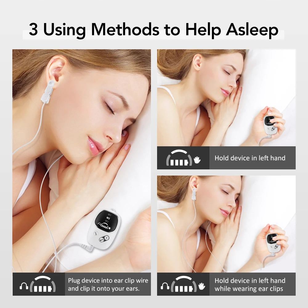 Ear-Clip & Handheld Pulse Relaxation Device