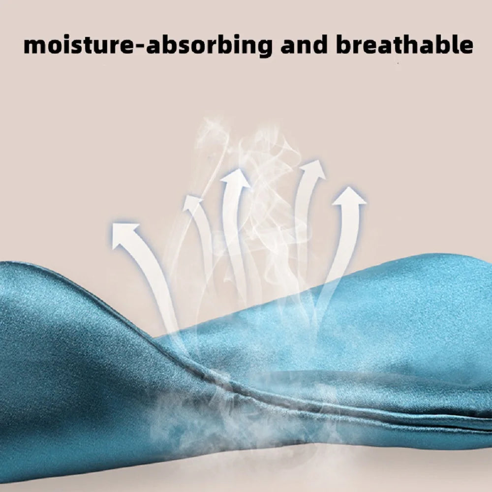Smooth Silk Sleep Mask with Adjustable Strap