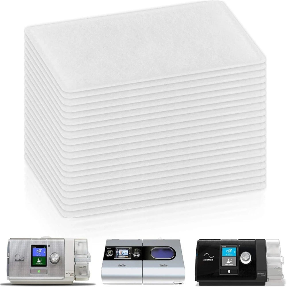 50/100Pcs CPAP Filters for ResMed AirSense 10 AirCurve 10 S9 Machine Premium Replacement Filter Sleep Apnea Accessories