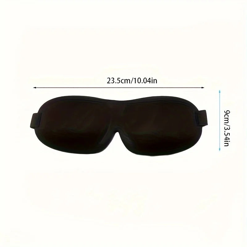 3D Contoured Sleep Mask for Back & Side Sleepers