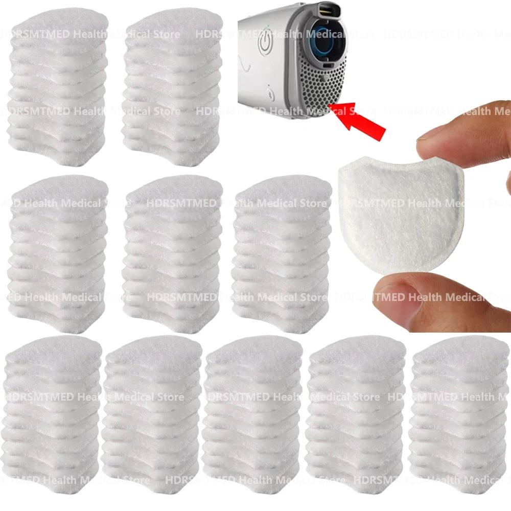 40-200PCS Replacement CPAP Filter Compatible for Resmed Air Mini Devices Respirator Premium Hypoallergenic CPAP