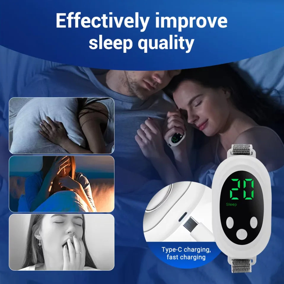 20-Level Handheld Pulse Relaxation Device with Display