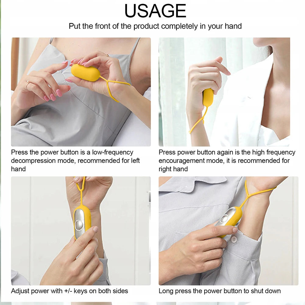USB Rechargeable Handheld Relaxation Device