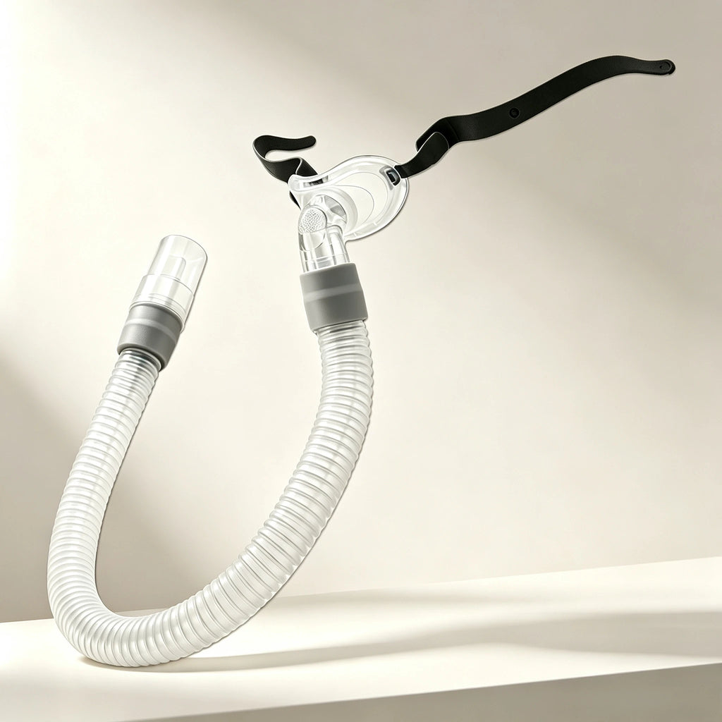 CPAP Replacement Frame Cover with Elbow Short Tube CPAP Tubing for Airfit P10 Ventilator Bipap Nasal Pillow Mask Accessories