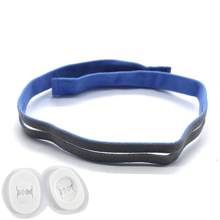 CPAP Elastic Headband Mask P10 Nasal Pillow Mask Includes 2 Adjustment Clips Suitable for Resmed Airfit P10 Nasal Mask Headband