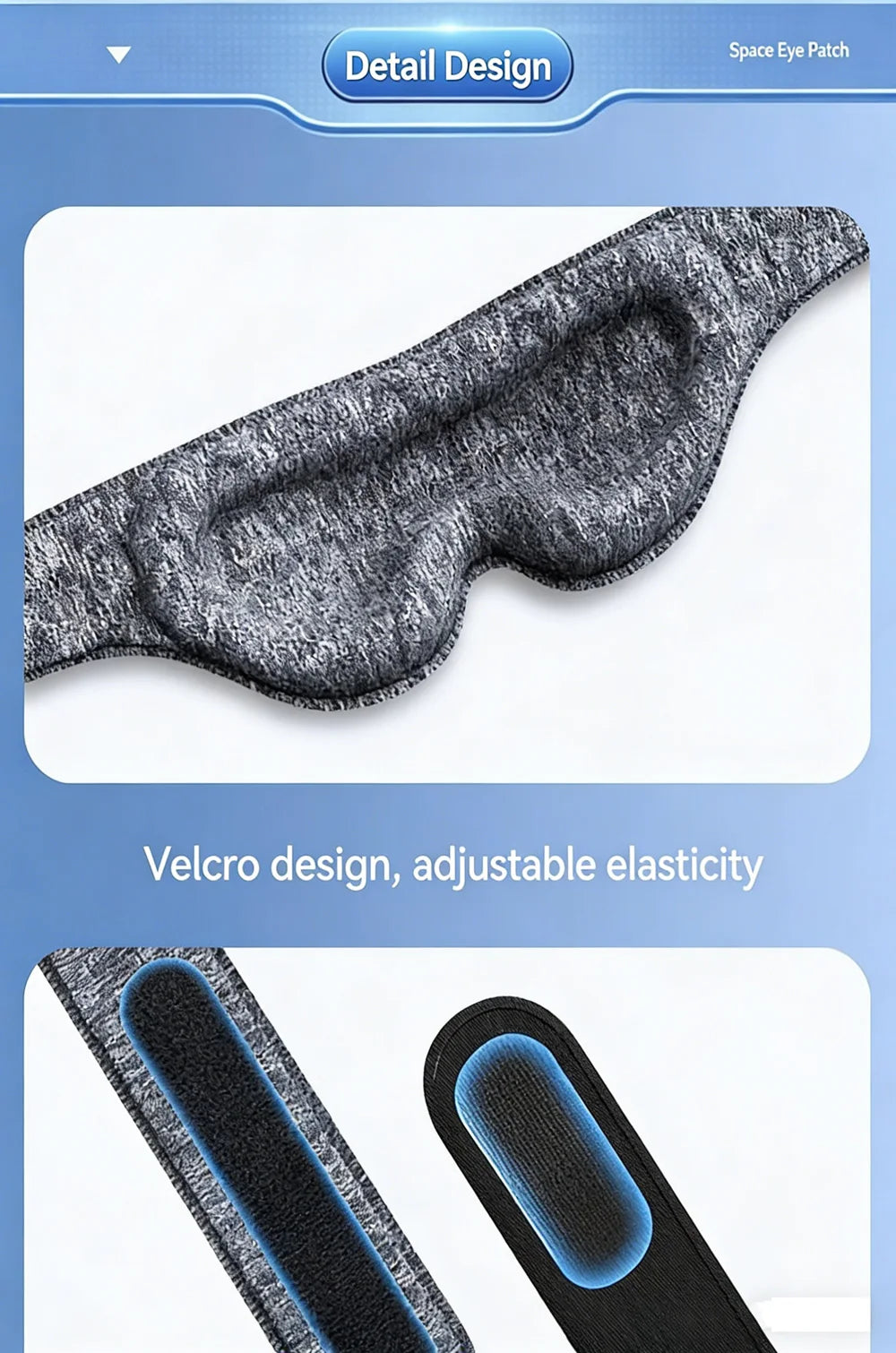 3D Breathable Blackout Sleep Mask