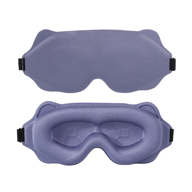 3D Sleep Mask | 100% Blackout | Weighted Memory Foam | Eyelash Friendly