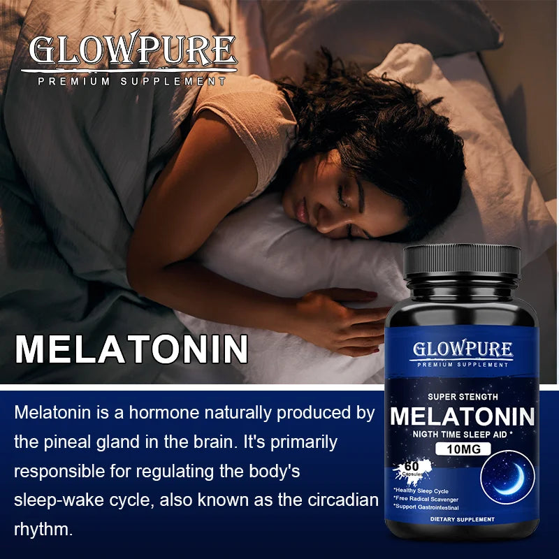 Melatonin 10mg Nighttime Capsules