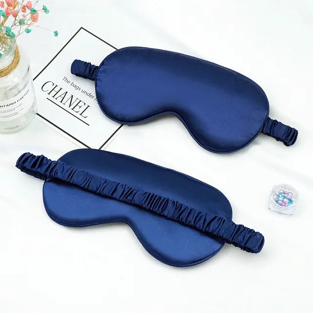 Smooth Silk Sleep Mask with Adjustable Strap