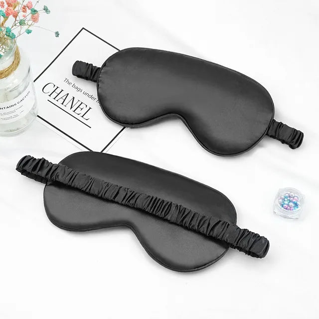 Smooth Silk Sleep Mask with Adjustable Strap
