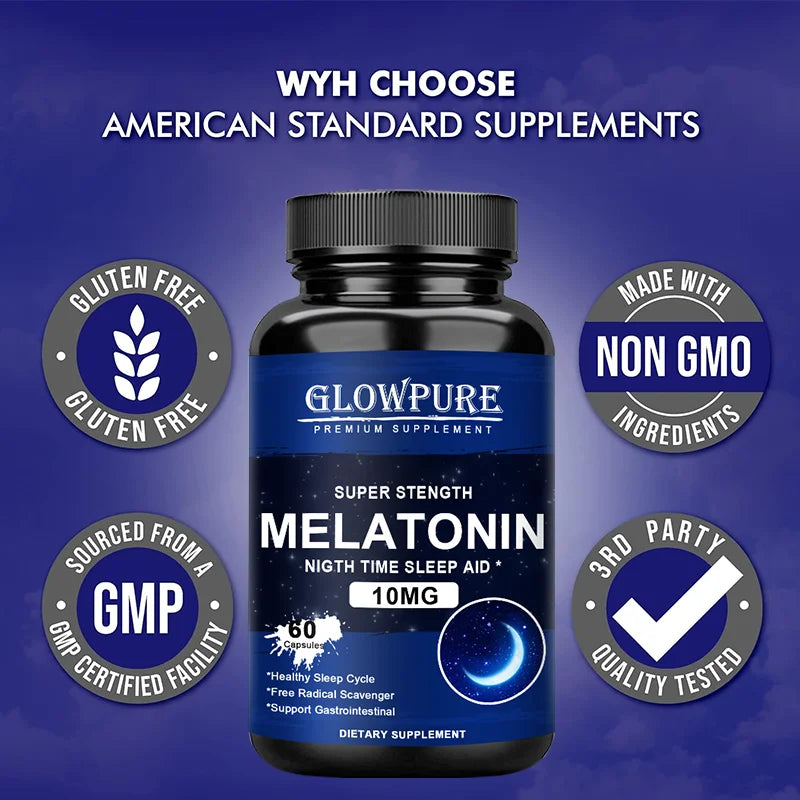 Melatonin 10mg Nighttime Capsules