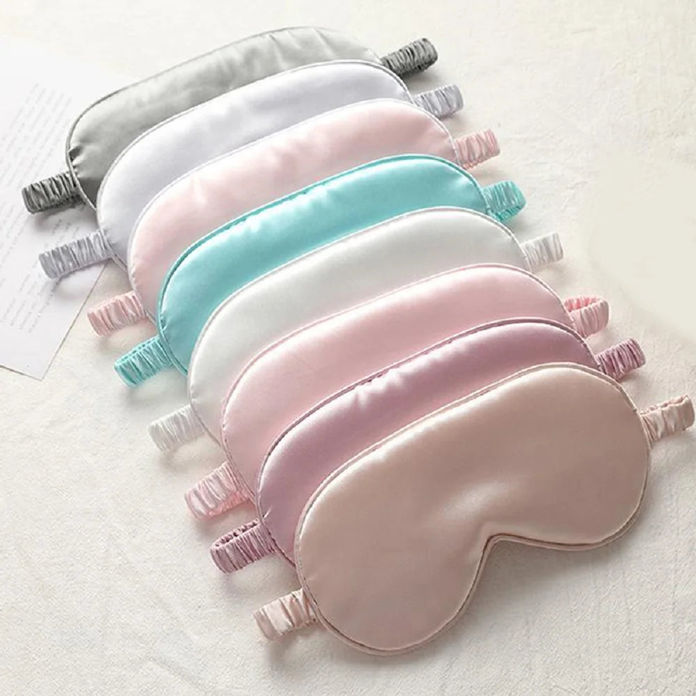 Smooth Silk Sleep Mask with Adjustable Strap