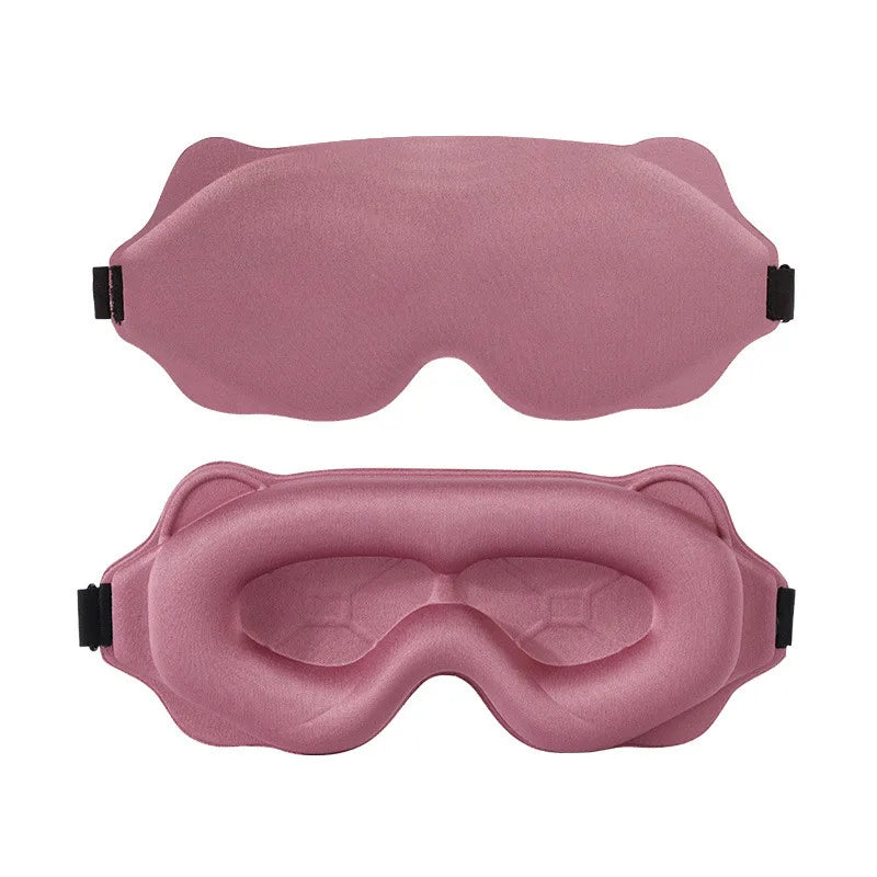 3D Sleep Mask | 100% Blackout | Weighted Memory Foam | Eyelash Friendly