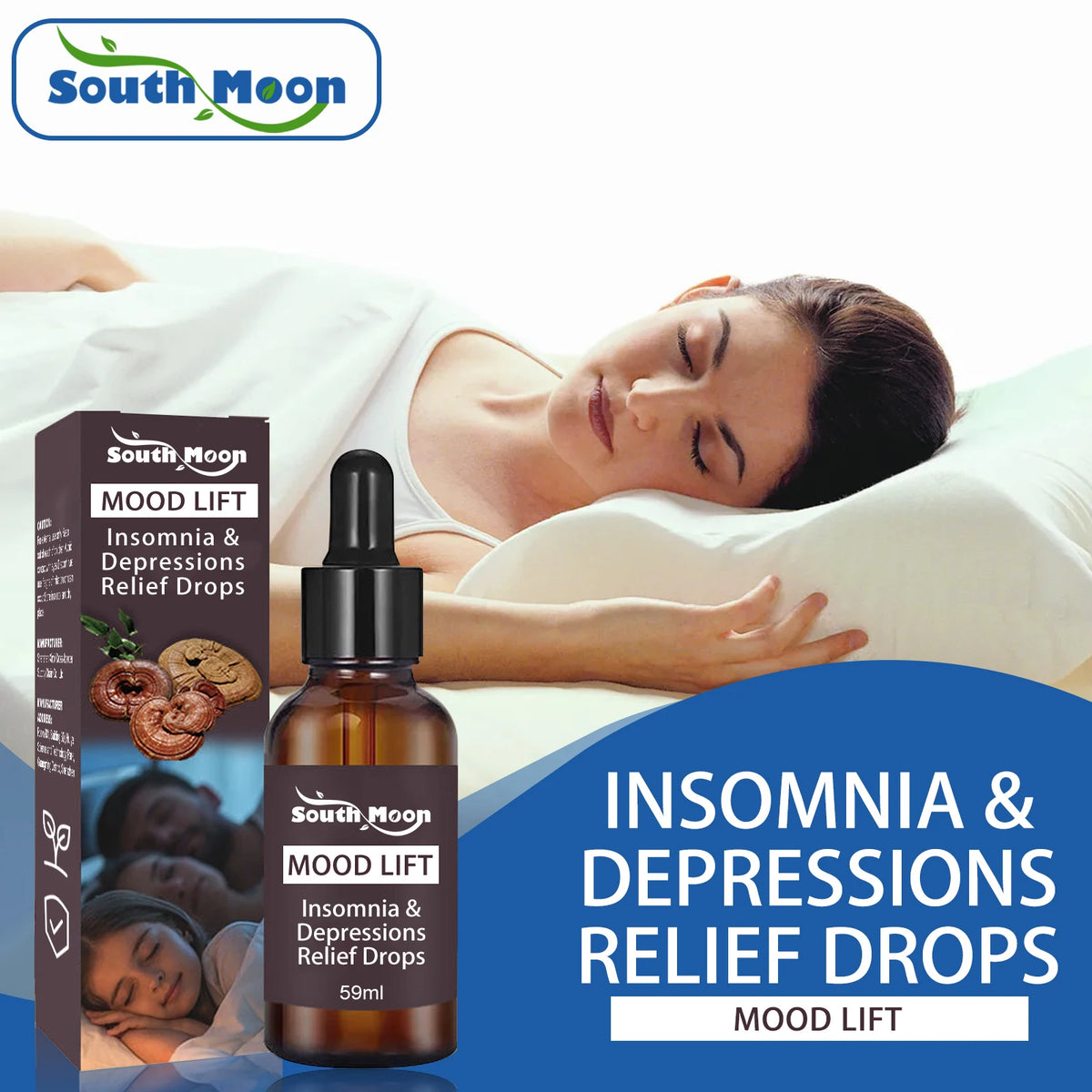 South Moon Bedtime Aromatherapy Oil - 59ml